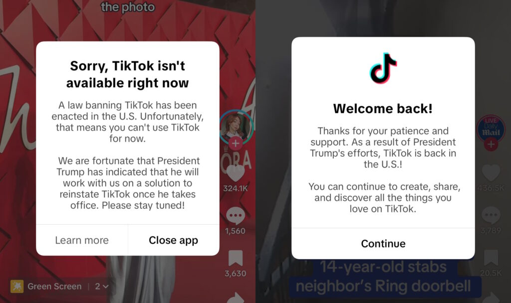Tiktokban sidebyside