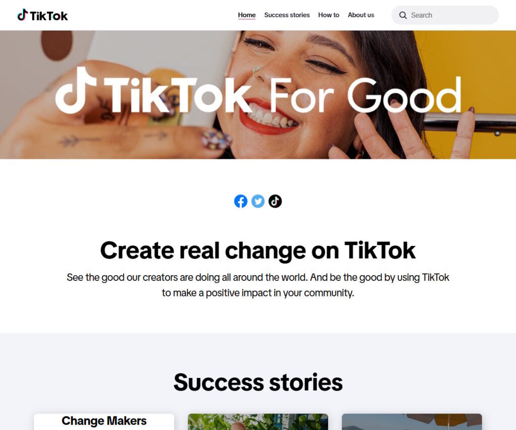 Tiktokforgood