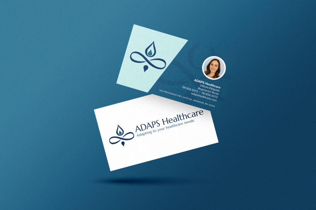 Business card mockup option1