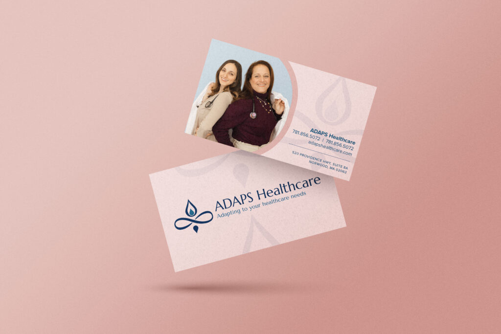Business card mockup option2
