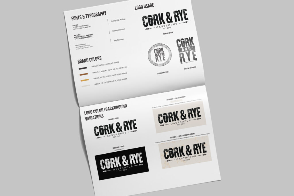 Corkrye brandguidemockup