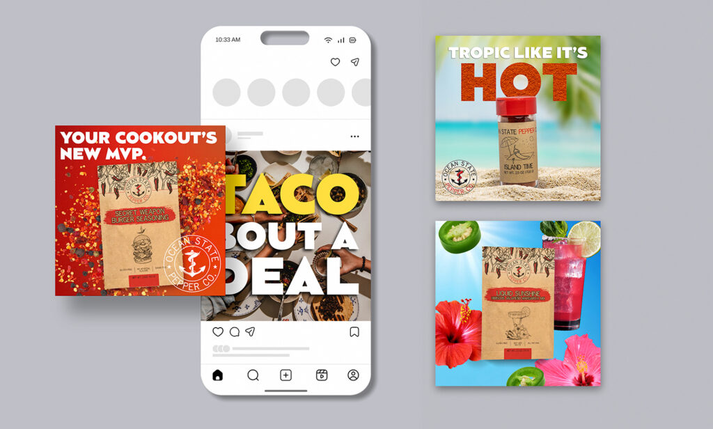Digital socialad mockup template