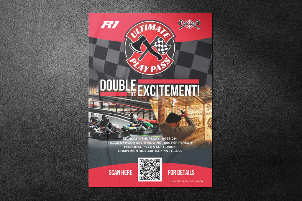 R1 poster mockup